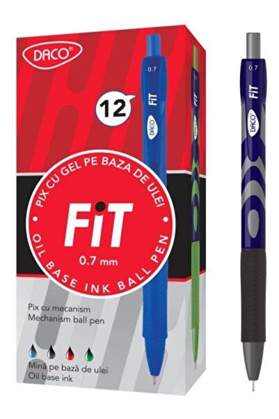 Daco Pix Fit negru, PX264N (set 12 bucati)