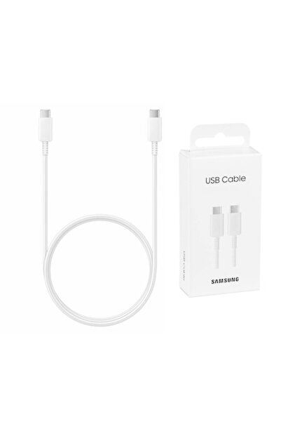 Modo USB-C to USB-C Fast Charging Data Cable 3A, 1m, Polycarbonate, Samsung EP-DA705BWEGWW, White