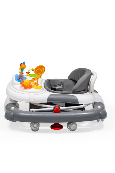 Duux Kidido 3 Kademeli Yükseklik Ayarlı Sallanan Bebek Yürüteci Gri