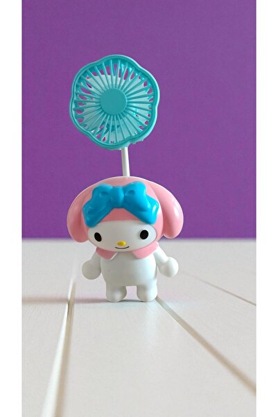 FAMEMUS ACCESSORY My Melodi Masa Üzeri Fan USBLİ Kablosusuz Çalışma 20 cm