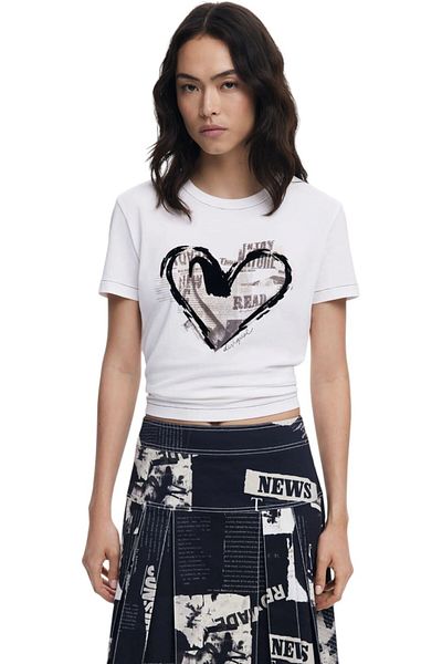 Desigual Letter Core T-shirt - 25WWTK04-1000