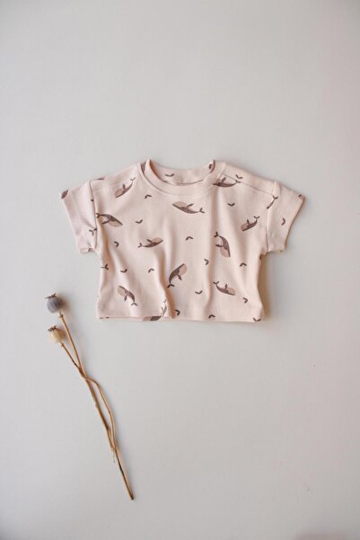 Oh La La Koala For Little Ones قميص قصير بنمط الحوت