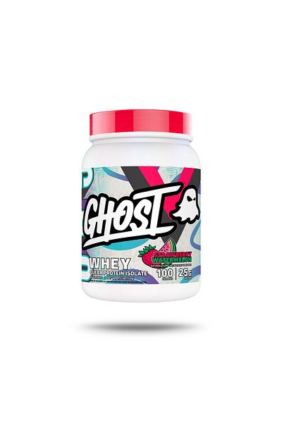 Ghost , Whey Protein Isolate 640g Strawberry Watermelon