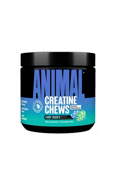 Universal Nutrition Animal Creatine, Candy Crush'd, 120 Chewable Tablets
