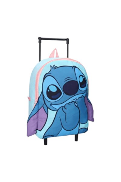 Stitch Troler multicolor, cu bretele ajustabile si intarite, 33x25x10 cm, Brave And Courageous,