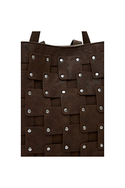 Desigual Rucsac New Patch 1 Choco Sumy 9L - 25WAKP39-6009