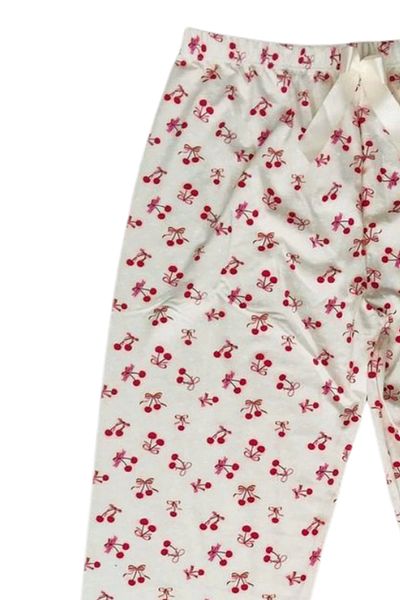 PRATİKOBA Seasonal Viscose Combed Cotton Trousers with Elastic Waist Beige