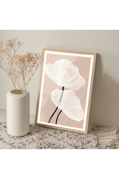 Dekorsiahome Τραπέζι σαλονιού κουζίνας με ξύλινο σκελετό μονοκόμματο BJSE TK1395