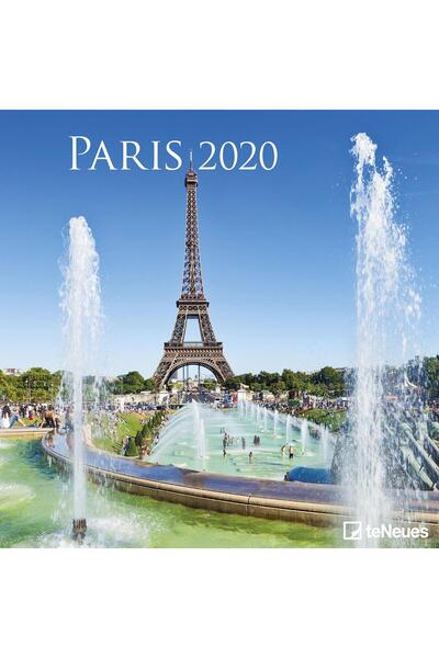 teNEues Grid Calendar 2020 Paris, 30 x 30 cm