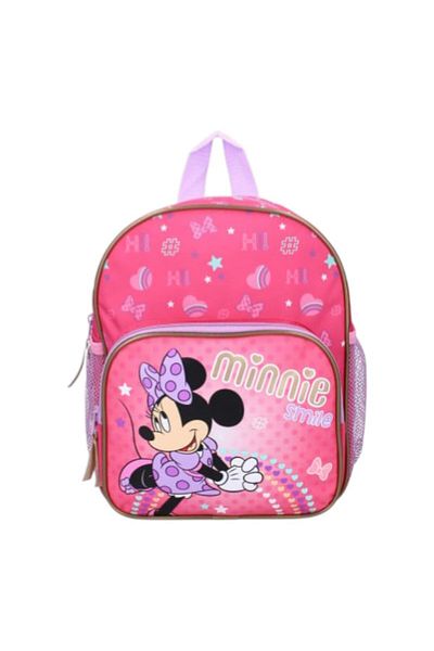 Minnie Mouse Children's backpack, 29x23x10 cm, with two compartments, multicolor, I Like Smiles, Minnie Mouse