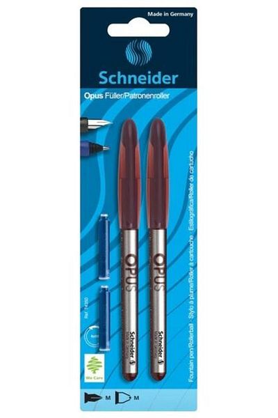 SCHNEIDER Opus Pen and Rollerball Set, red