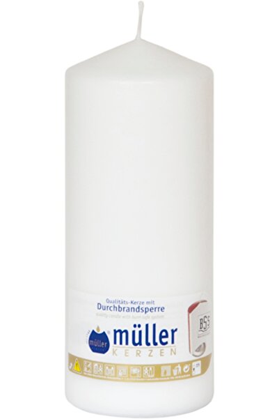 Mueller kerzen Λευκό κερί 200/80 mm