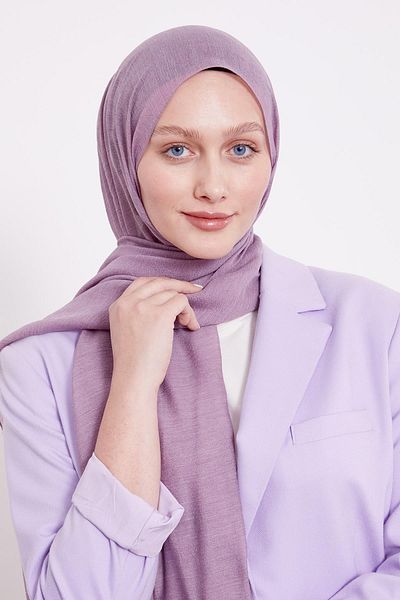 Levidor Violet Arlyn Plain Shawl