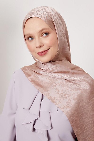 Levidor Powder Flower Pattern Italian Jacquard Shawl