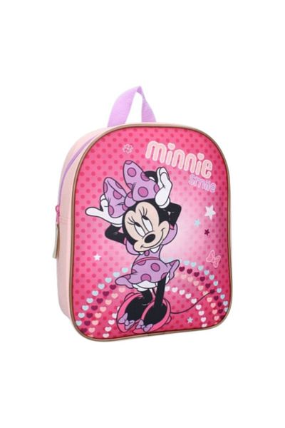 Minnie Mouse Children's backpack, 29x22x9 cm, adjustable straps, multicolor, I Like Smiles, Minnie Mouse