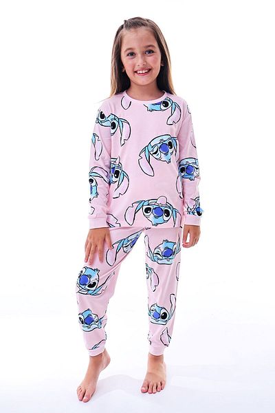 ZUZUNGA 2-Piece Cute Monster Pajama Sets (Pink - Blue)