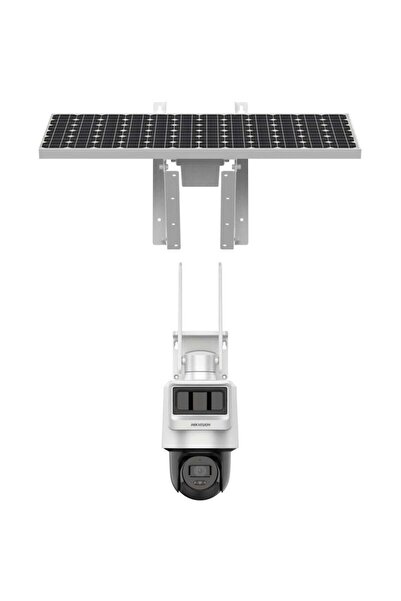Hikvision DS-2DE2C400IWG-K/4G/C05S10 4MP Pro Solar Powered Security 4G PT Sol...