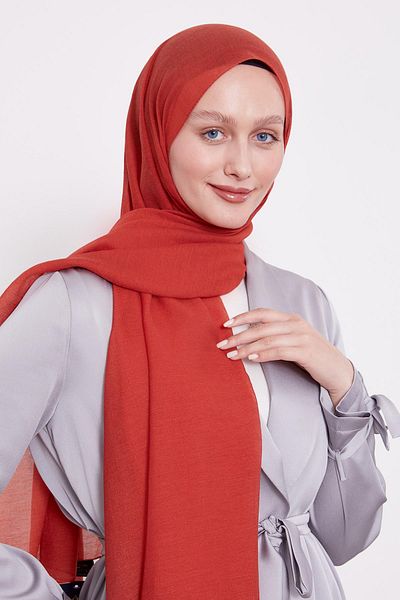 Levidor Cinnamon Arlyn Plain Shawl