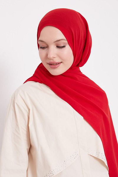 Levidor Red Flat Aerobin Shawl