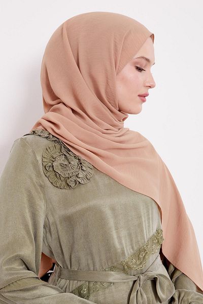 Levidor Milky Brown Plain Aerobin Shawl