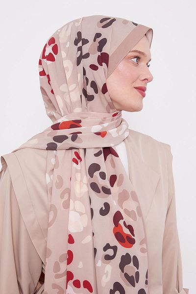 Levidor Dark Mink Patterned Elegance Shawl