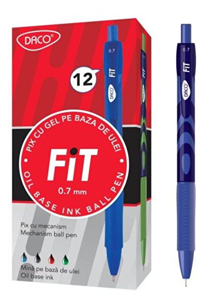 Daco Pix Fit albastru, PX264A (set 12 bucati)