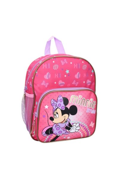Minnie Mouse Children's backpack, 29x23x10 cm, with two compartments, multicolor, I Like Smiles, Minnie Mouse