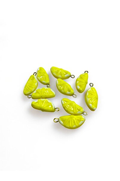 Arsglass Murano Cam 2 Adet Karışık Meyve Figürleri Kolye Bileklik Küpe Ucu