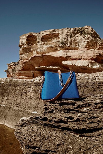 Zühre Chain Strap Detailed Saks Bag Z0512