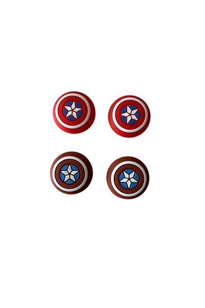 Doreka Ps3-ps4-ps5-xbox Joystick Kol Analog Koruyucu Captan America 2 Ad