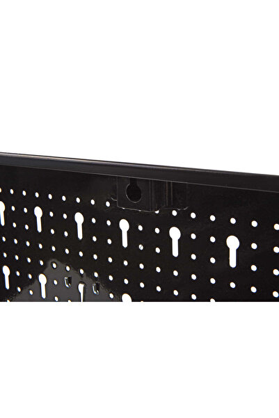 HBM Machines METAL PANEL FOR TOOL ORGANIZER SUPPORT BLACK 60X120CM + 18 METAL HOOKS HBM MACHINES OLAN…