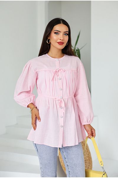 Vegove Tunic with Drawstring Detail