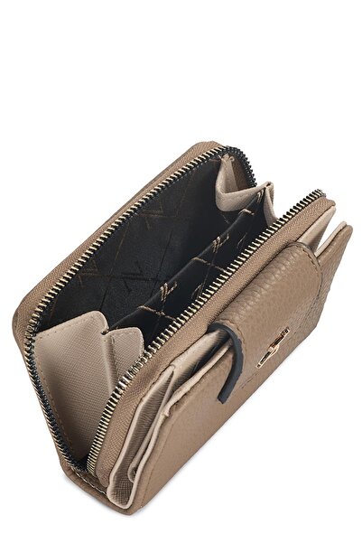 Zühre Zippered Mink Mini Wallet Zc023