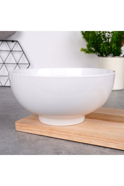 shumee White porcelain bowl 20 cm, 1.6 l