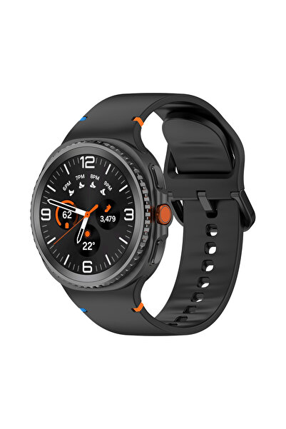 Ummeslem Samsung Galaxy Watch 8 Ultra için Uyumlu Klasik Kordon Kayış