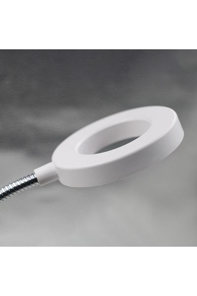 Klausen LED desk lamp Flex KL148010, with switch, adjustable, 8W, 790lm, white, CCT, IP20,