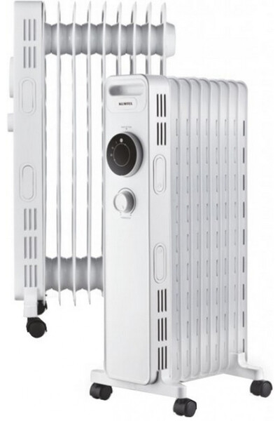 HARLEM Electric oil heater, With thermostat, Power 2000W, 3 temperature settings, 9 elements,