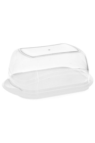 shumee Clear plastic butter dish