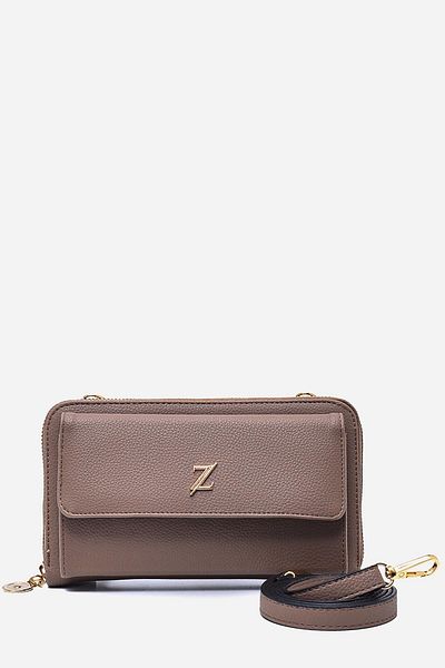 Zühre Double Eyed Strap Detailed Mink Wallet Zc015