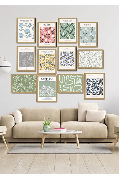 Harikabirev 12-Piece Mdf Set Kitchen-Living-Wall-Panel Matièsse Wood | Frame View 12Limdf