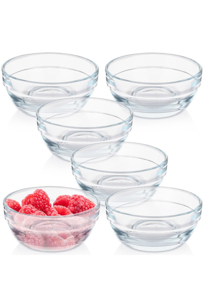 shumee Boluri de sticlă 7,5 cm, 80 ml 6 buc.