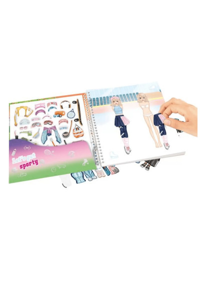 Top Model TOPModel Dress Me Up Stickerbook Sports