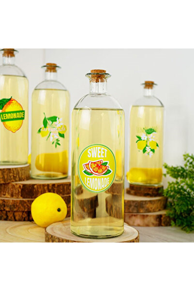 shumee 1L glass lemonade bottle