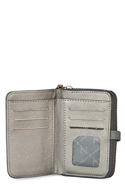 Zühre Zippered Dark Gray Mini Wallet Zc025
