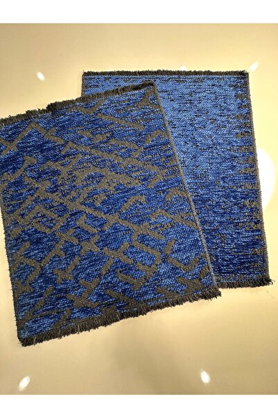 lavexa home ÇOK AMAÇLI,55 X 65 CM,İKİLİ TAKIM,MODERN,SAÇAKLI,ŞÖNİL,YOLLUK