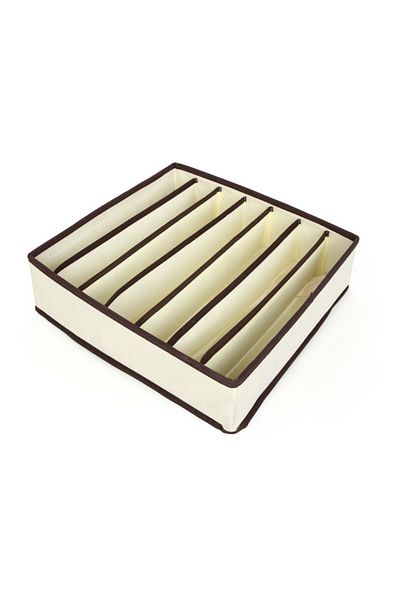 GABIANO Cutie de Depozitare Flippy, pentru Lenjerie, Sosete si Sutiene, Material Textil, 7 Compartimente, 32