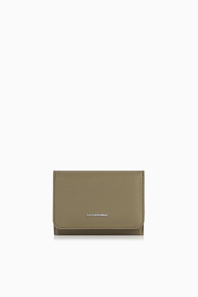 CENGİZ PAKEL Cengiz Pakel Small Size Magnet Women's Wallet/Portfolio – 65297 - Khaki/Black