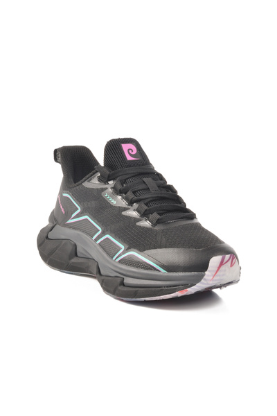 Pierre Cardin Black Mesh Women's Sports Shoes Pci-11055 g