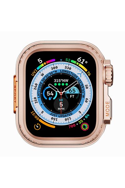 noktaks Case Protector-Gard 33-Rose Gold-T32813 for Apple Watch 44mm I Apple Watch Ultra 49mm E Flip