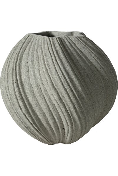 Mudo Home SPIRAL VAZO BEJ 34X32CM